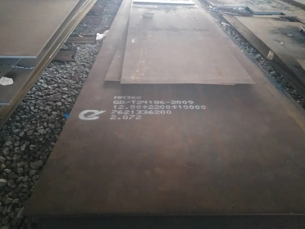 Nm360 Nm400 Nm450 10mm 12mm 35mm Thickness Mild Carbon Steel Plate